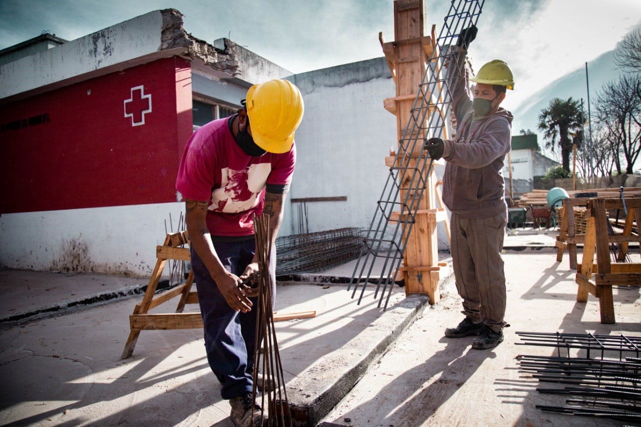 Obras de ampliación del Centro de Salud de Batán 1 Obras CAPS Batan