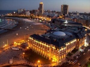 Casino y playas de Mar del Plata