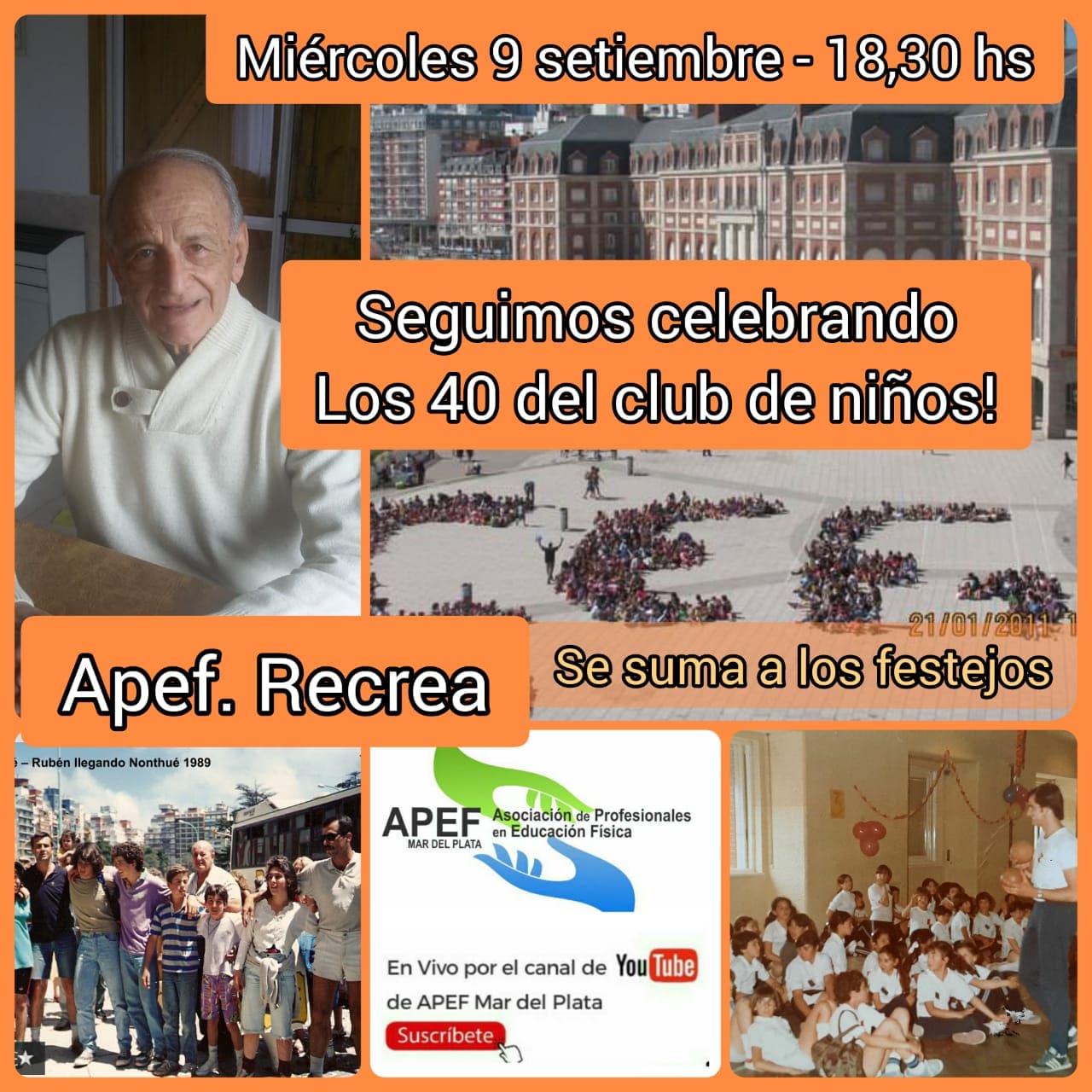 Celebran los 40 años del Club de Niños 1 IMG 20200908 WA0002