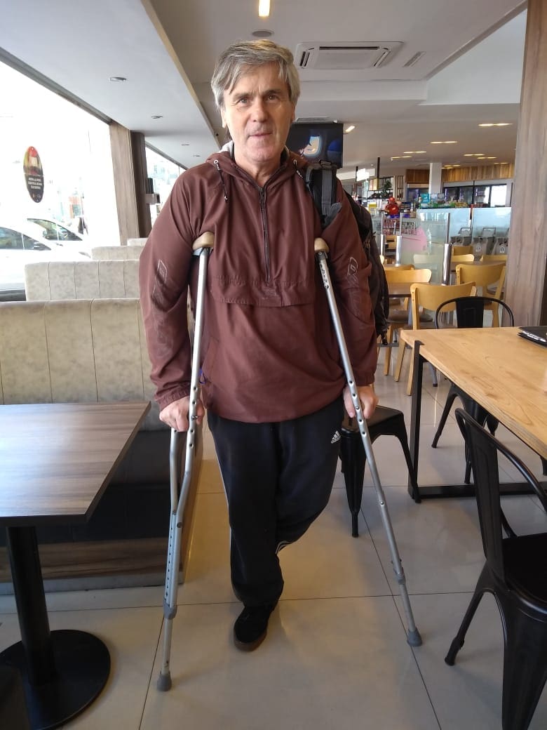 Organizan una colecta solidaria para que un técnico del fútbol marplatense pueda recuperar su movilidad 1 IMG 20201026 WA0018
