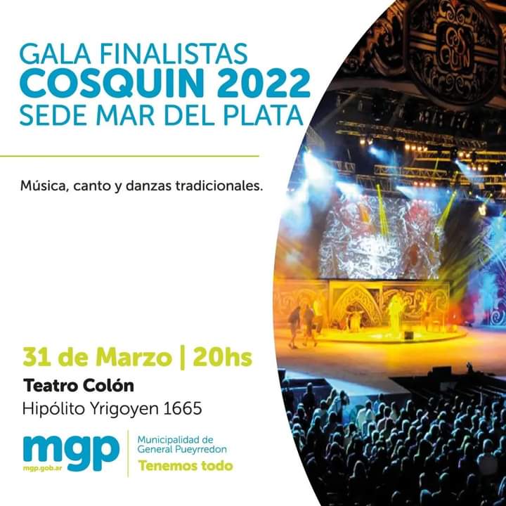Mar del Plata celebra su Gala de Finalistas del festival de Cosquín en el Teatro Colón 1 cosquin 2