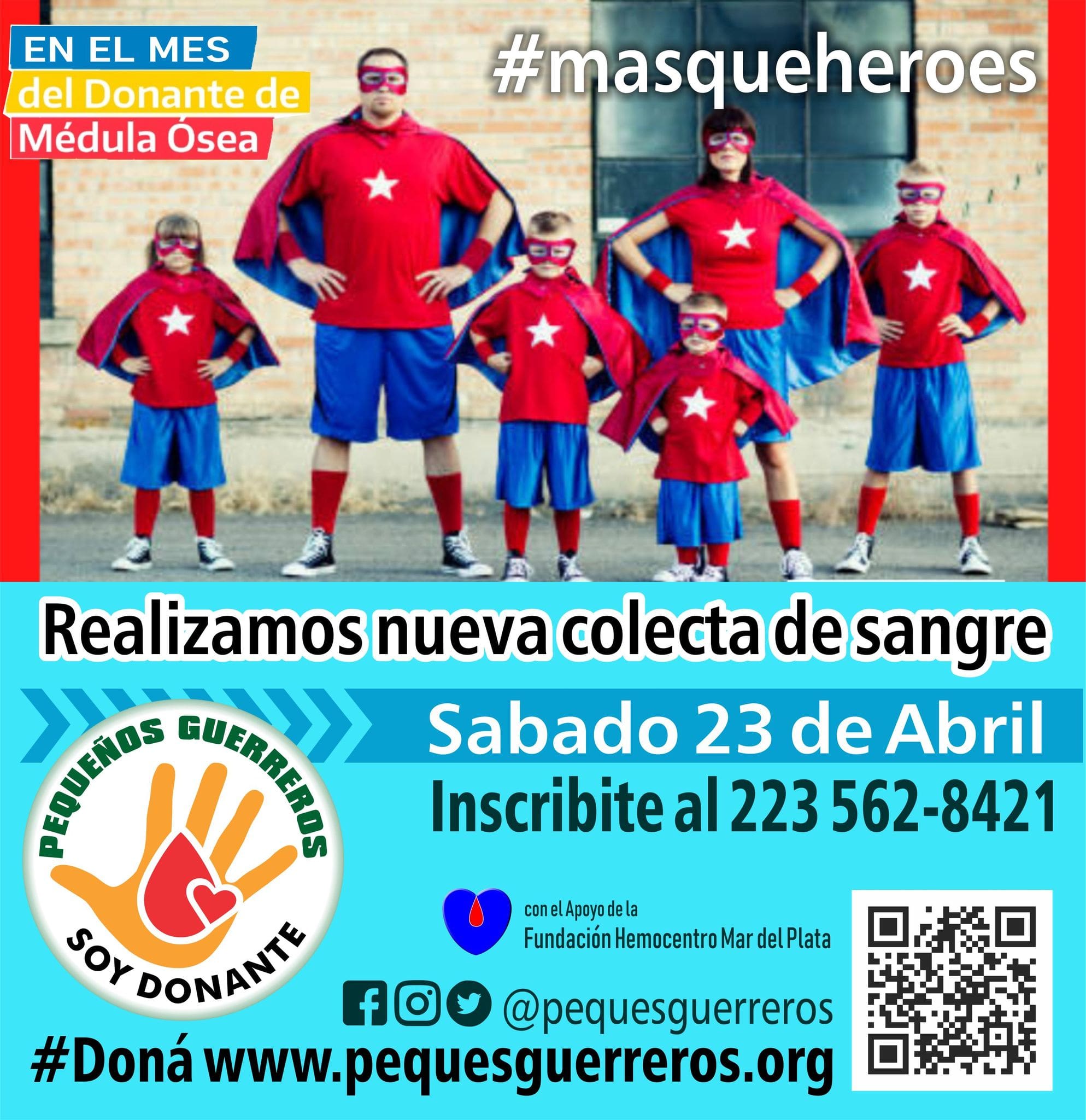 Campaña de donación de sangre para Pequeños Guerreros 1 campana