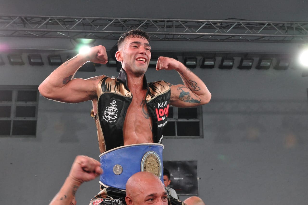 Franco Acosta defenderá el título argentino medio pesado frente a Nestor Campos en Mar del Plata 1 veladaMDQ22 1 RamonCairo ORPromotions 43