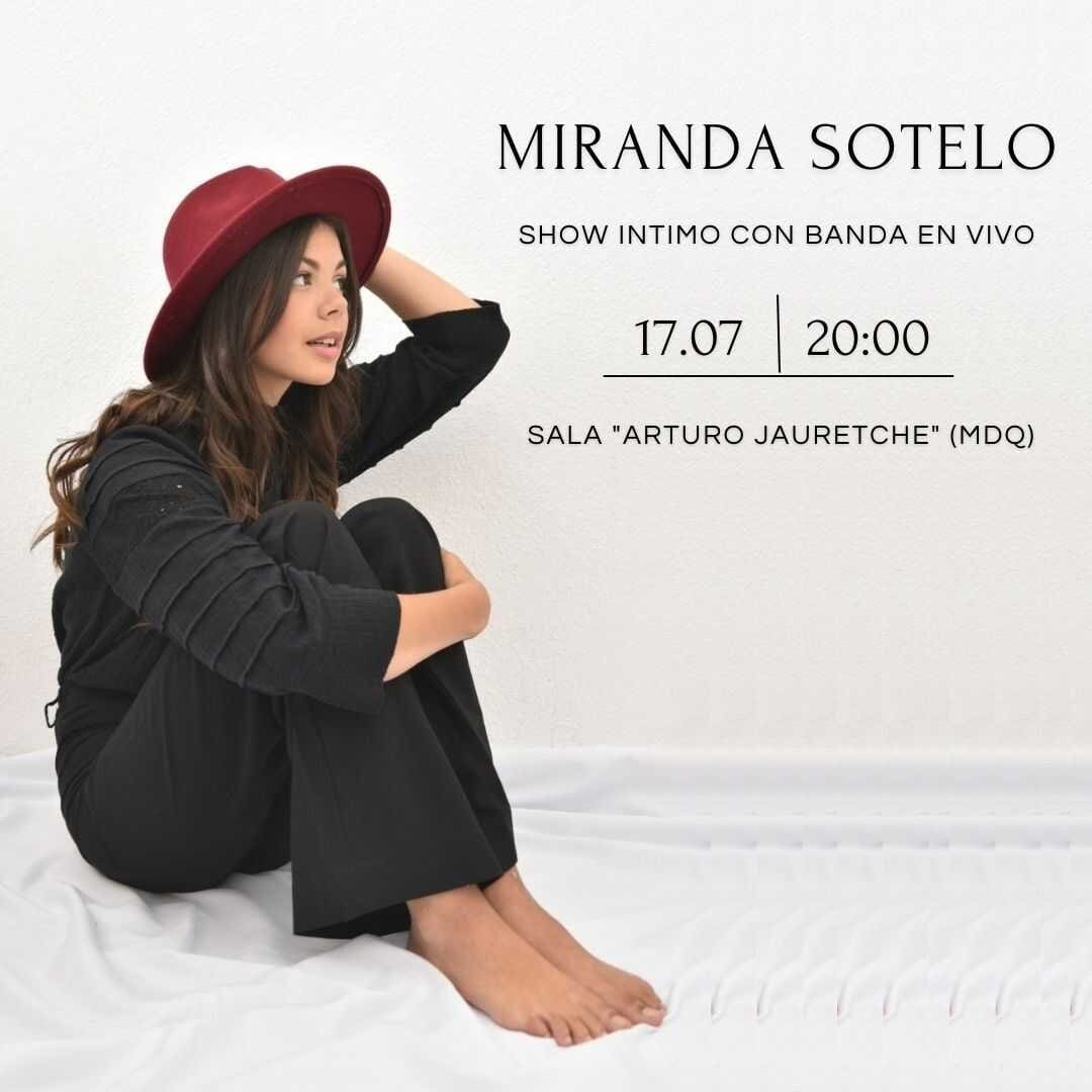 Miranda Sotelo presenta sus canciones en Mar del Plata 1 WhatsApp Image 2022 07 11 at 1.09.08 PM