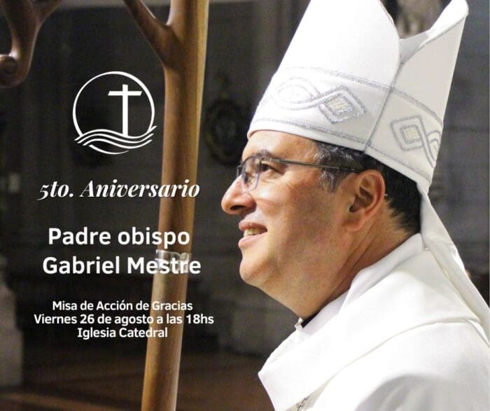Cinco años de pastoreo del Padre Obispo Gabriel Mestre 1 3 e1661374600742