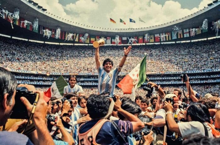 A 3 Años del Adiós de Maradona: El Eterno Legado del Astro Argentino en Mar del Plata 1 copa del mundo mundial argentina maradona e1664024394537