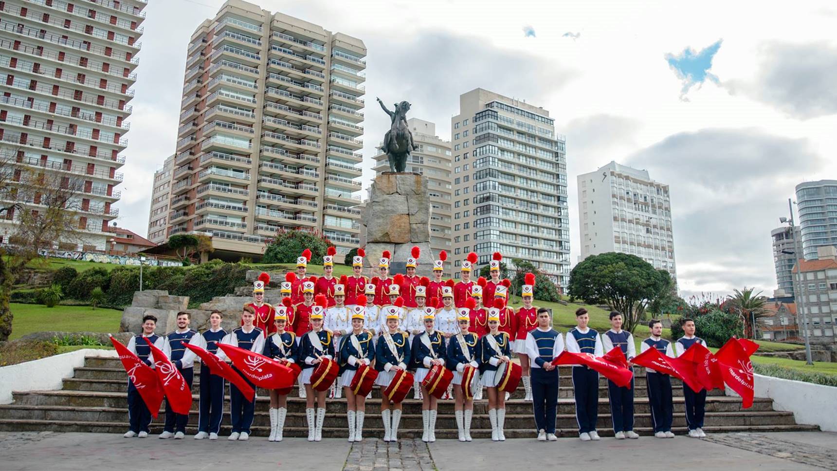 Fin de semana largo en Mar del Plata: presentaciones de la Guardia Nacional del Mar 1 guardia