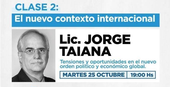 Charla de Jorge Taiana en La Plata sobre los desafíos de la Argentina en el nuevo contexto internacional 1 taiana
