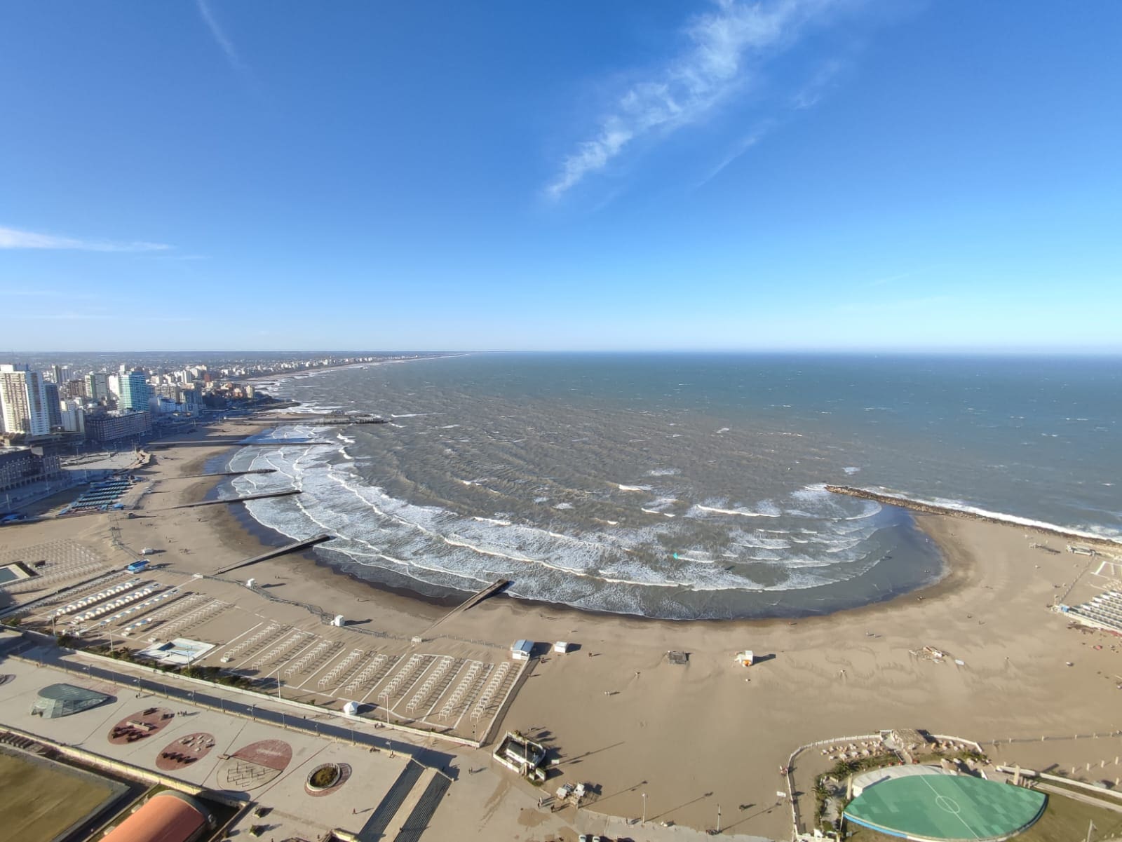 Video: Así se ve Mar del Plata desde el piso 38 del Edificio Havanna 1 IMG 20221109 WA0039