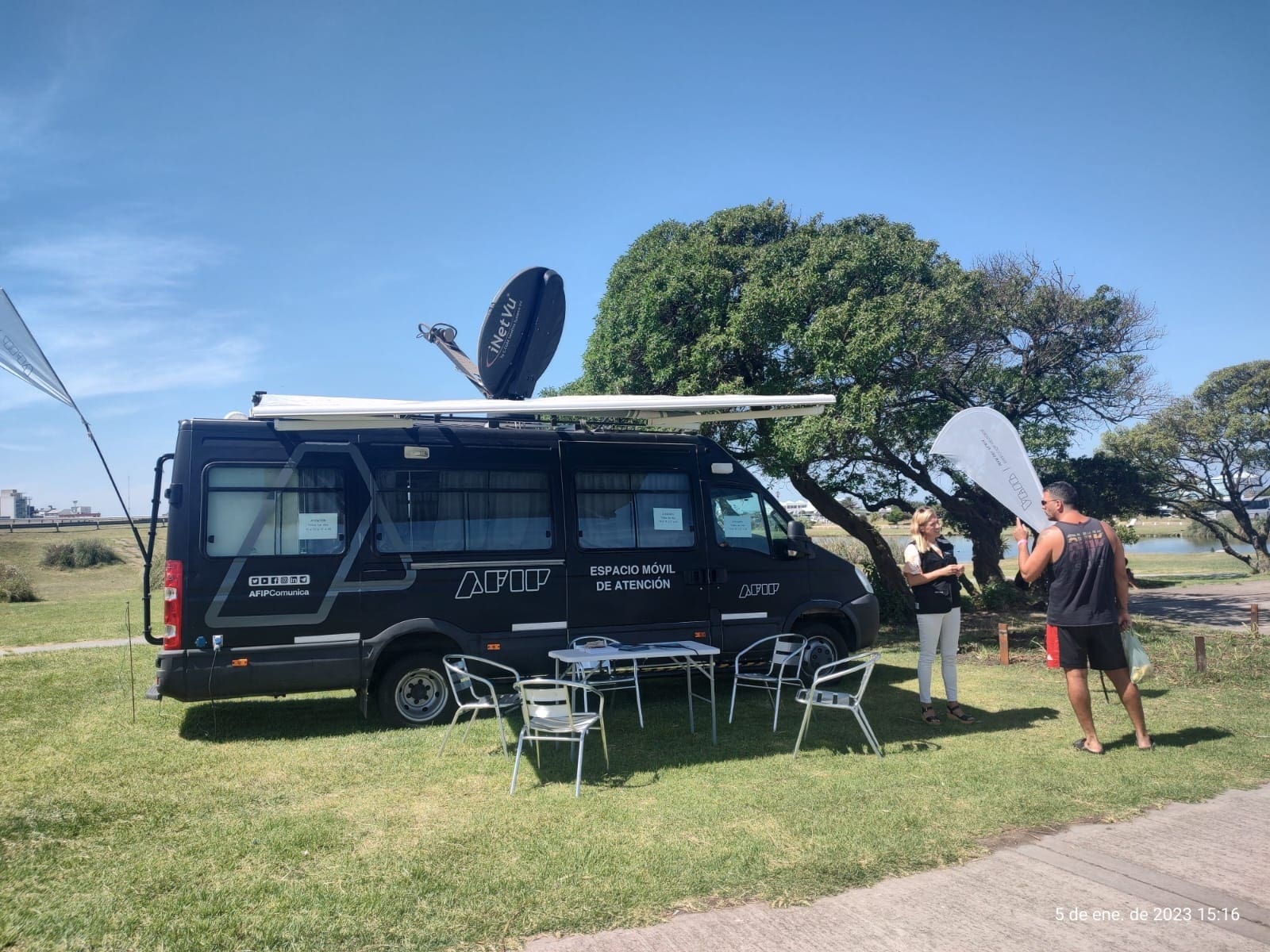 AFIP dispone de Agencias Móviles en Punta Mogotes de Mar del Plata 1 AFIP IMPLEMENTARA AGENCIAS MOVILES EN MAR DEL PLATA Y LA COSTA ATLANTICA 02