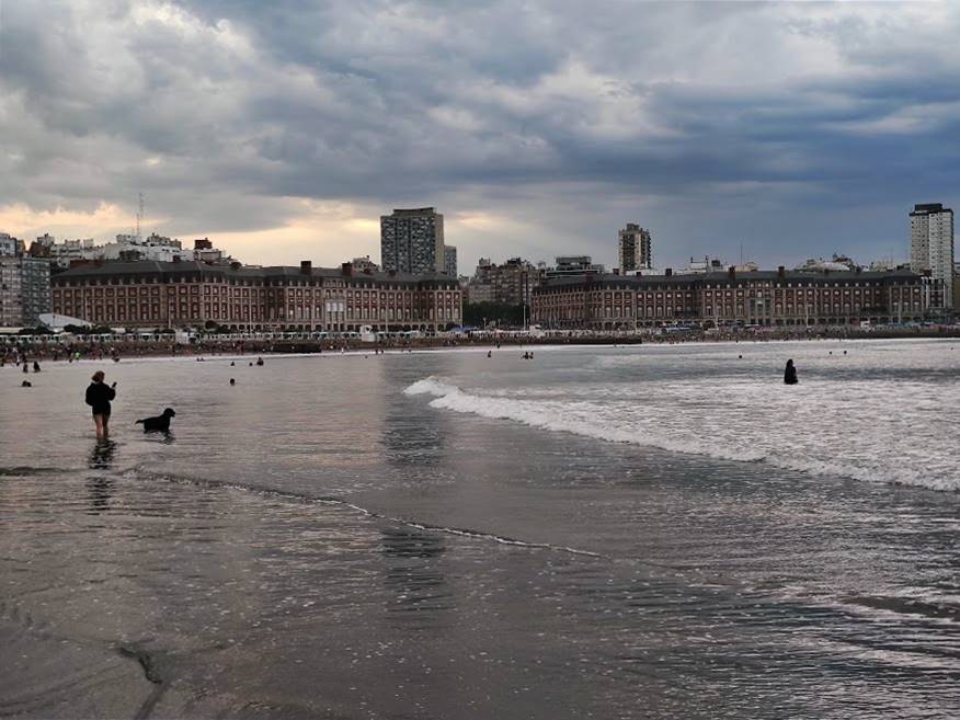 Tormentas con ráfagas y alerta de granizo en Mar del Plata y zona