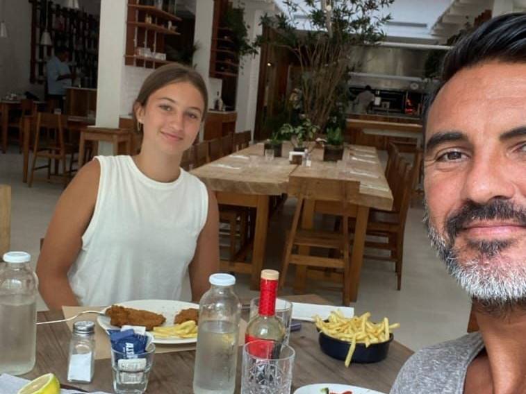 Fabián Cubero se reencontró con su hija mayor en Mar del Plata 3 cubero1