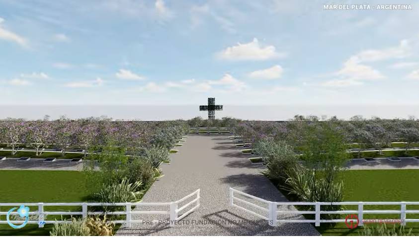 Comienza en Mar del Plata la recreación del Cementerio de Darwin en honor a los caídos en la Guerra de Malvinas