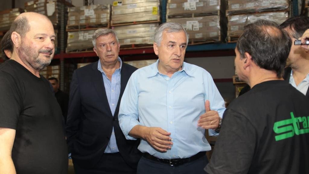 Gerardo Morales, Posse y D´Alessandro recorrieron juntos San Martín 1 IMG 20230322 WA0030