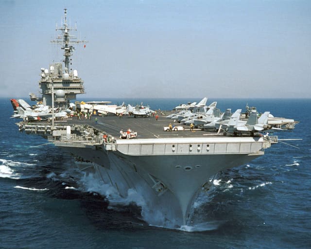 USS Kitty Hawk CV 63