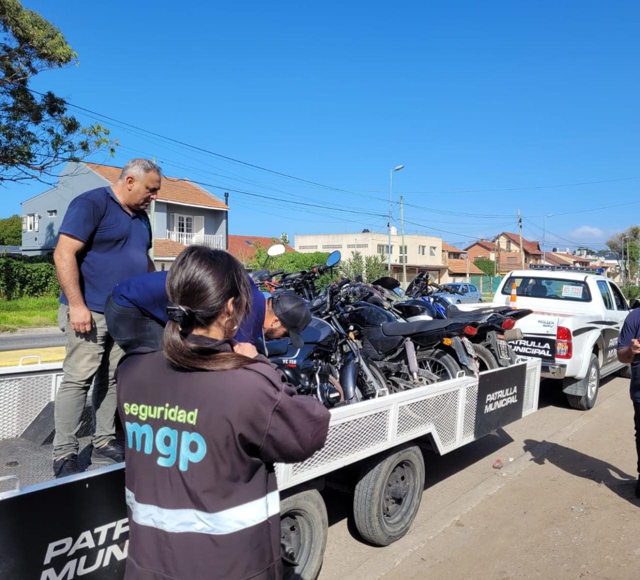 Policía Municipal despliega operativos de interceptación vehicular para disuadir infracciones en Mar del Plata 1 Foto MGP Operativo