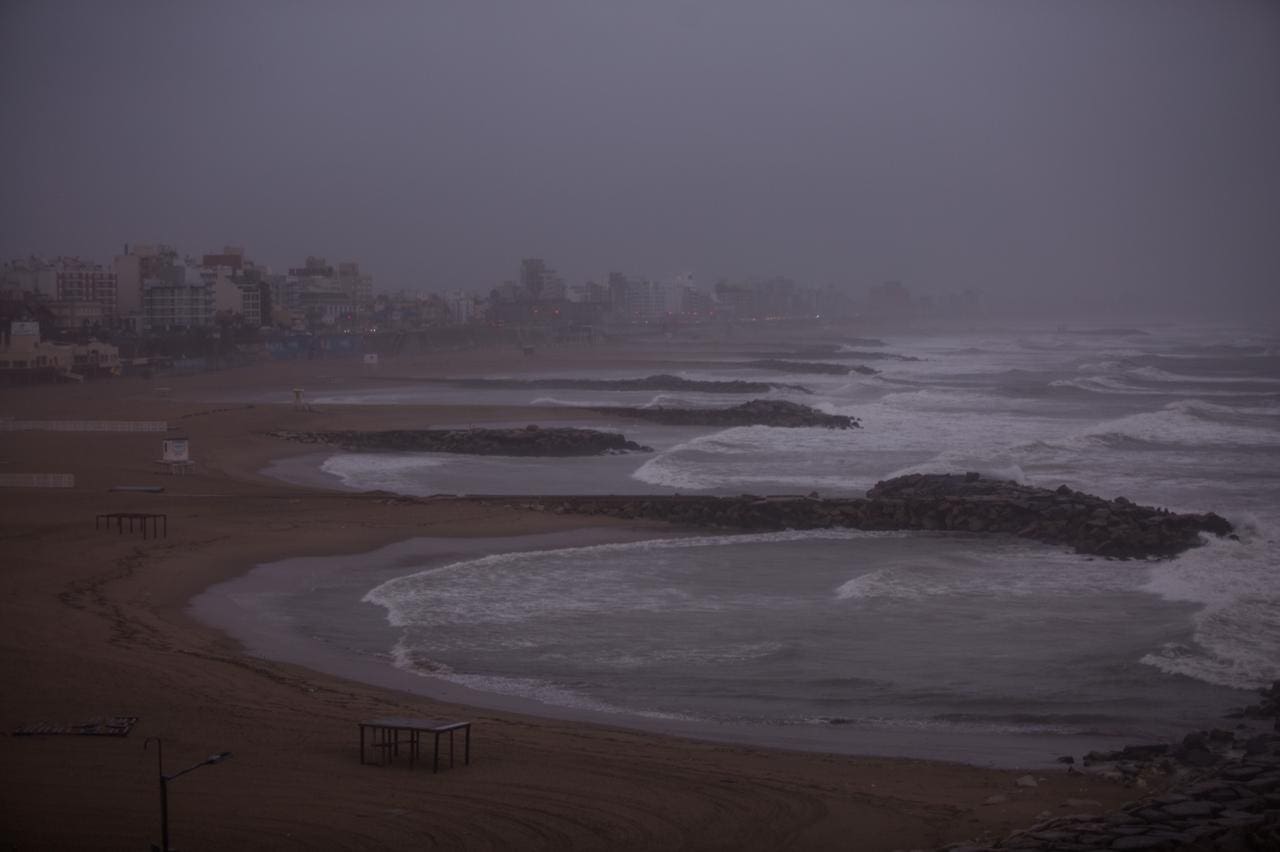 Alerta Naranja por tormentas en Mar del Plata 1 Fotos MGP Alerta