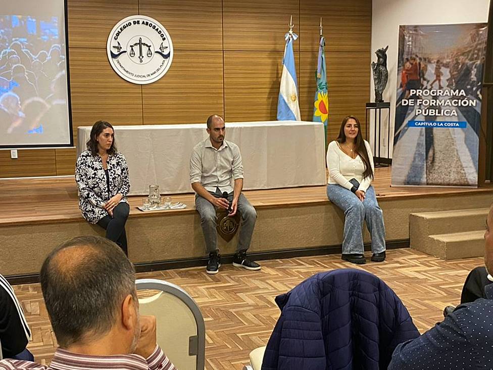 Mar del Plata: Segunda Jornada del Programa de Formación Pública Capítulo La Costa 1 Ranellucci