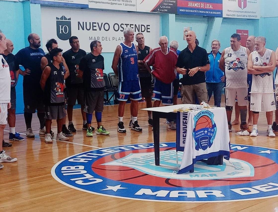 Exitoso encuentro de Maxibásquet en la 15° edición del Torneo "León Najnudel" en Mar del Plata 1 perazzo torneo najnudel