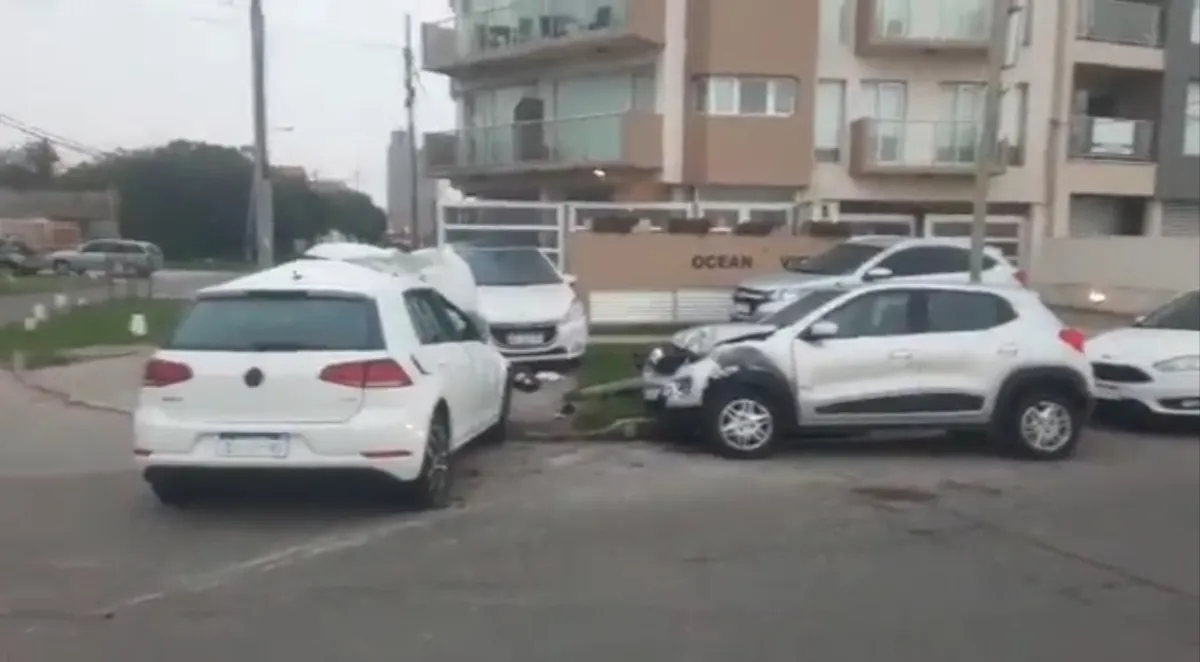 Juicio al conductor que manejaba borracho y mató a dos motociclistas en Mar del Plata 1 Auto borracho choque