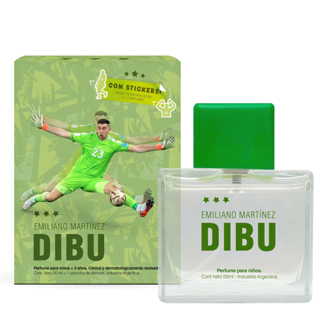 ¡Atajate este perfume! Dibu Martínez inspira una nueva fragancia 1 dibu