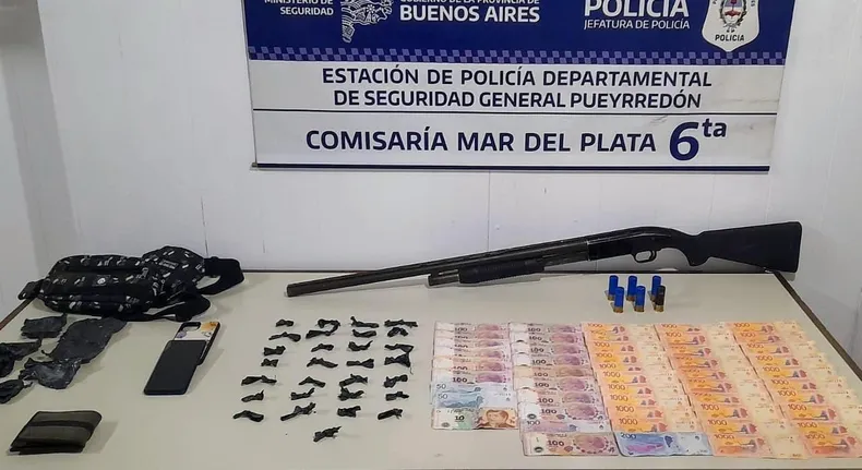 Tráfico de drogas en los barrios de Mar del Plata: vendían cocaína armados con una escopeta 1 droga