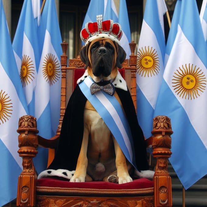 Javier Milei y sus perros mastines: ¿Un desafío para la seguridad en la Residencia de Olivos? 1 conan