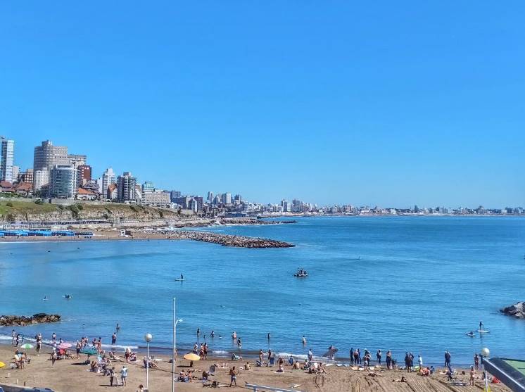 ¡Increíble! La temperatura del mar alcanzó los 24,7 grados este verano