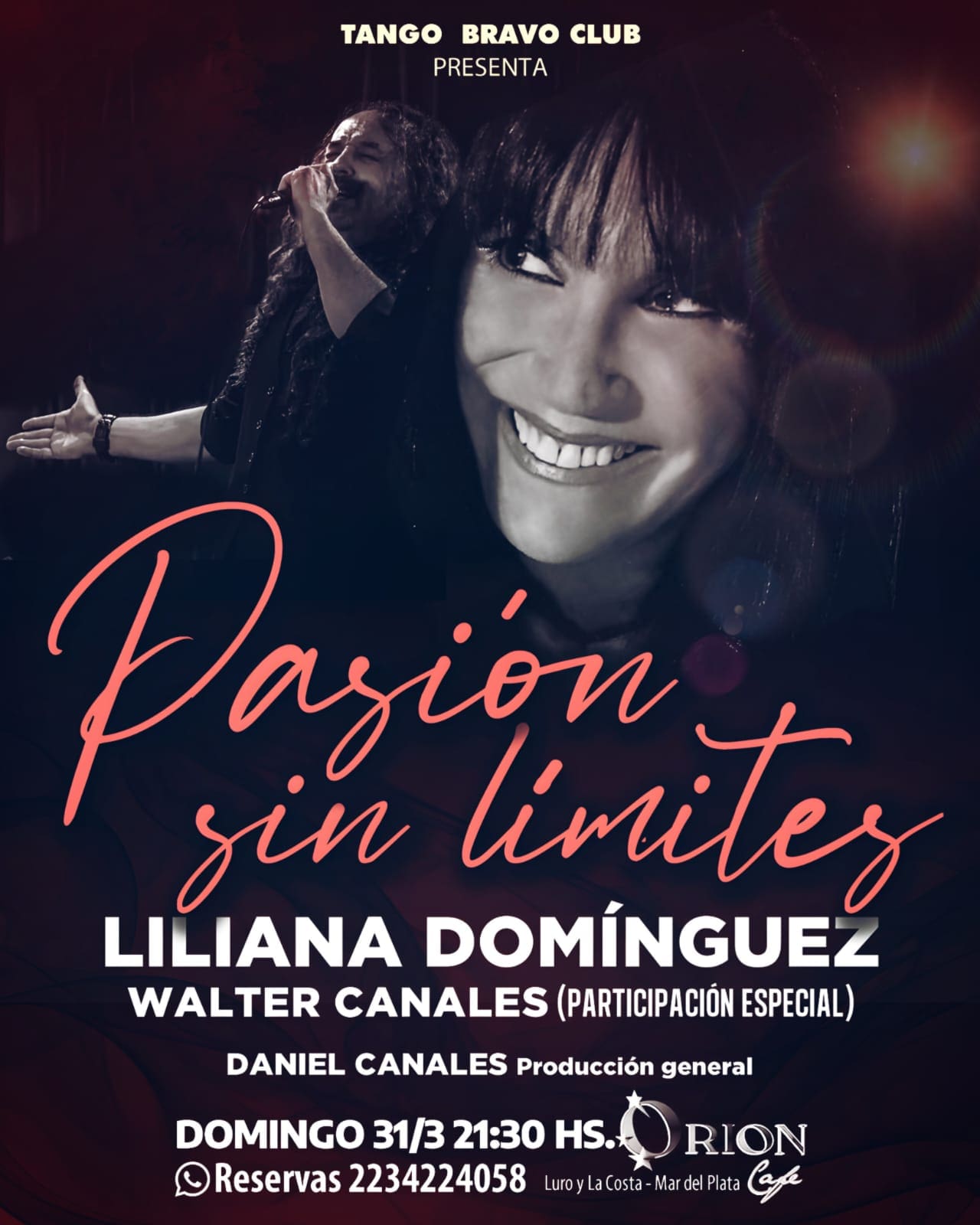 Pasión sin límites: Liliana Domínguez en el escenario del Tango Bravo Club