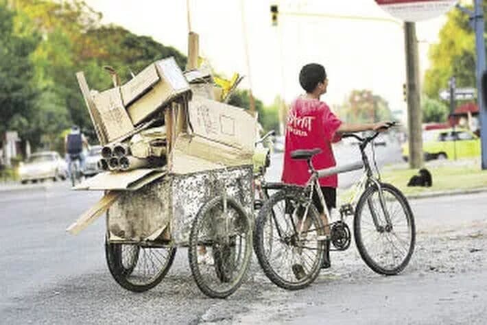 Recicladores urbanos en alerta: “En el sector cartonero se está viendo cada día más gente”