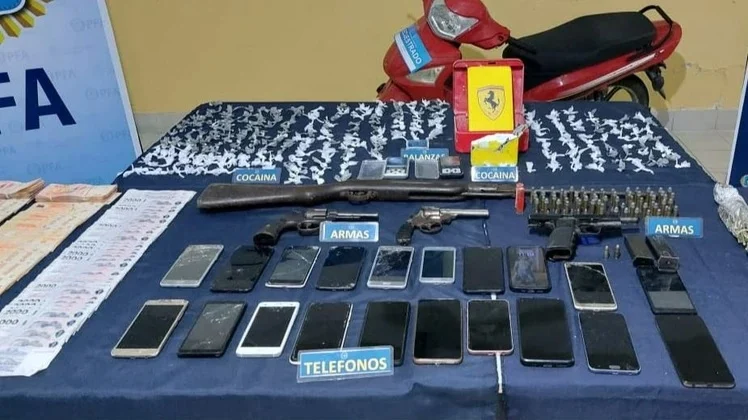 Desmantelan punto de venta de cocaína "Ferrari" en Mar del Plata 1 droga
