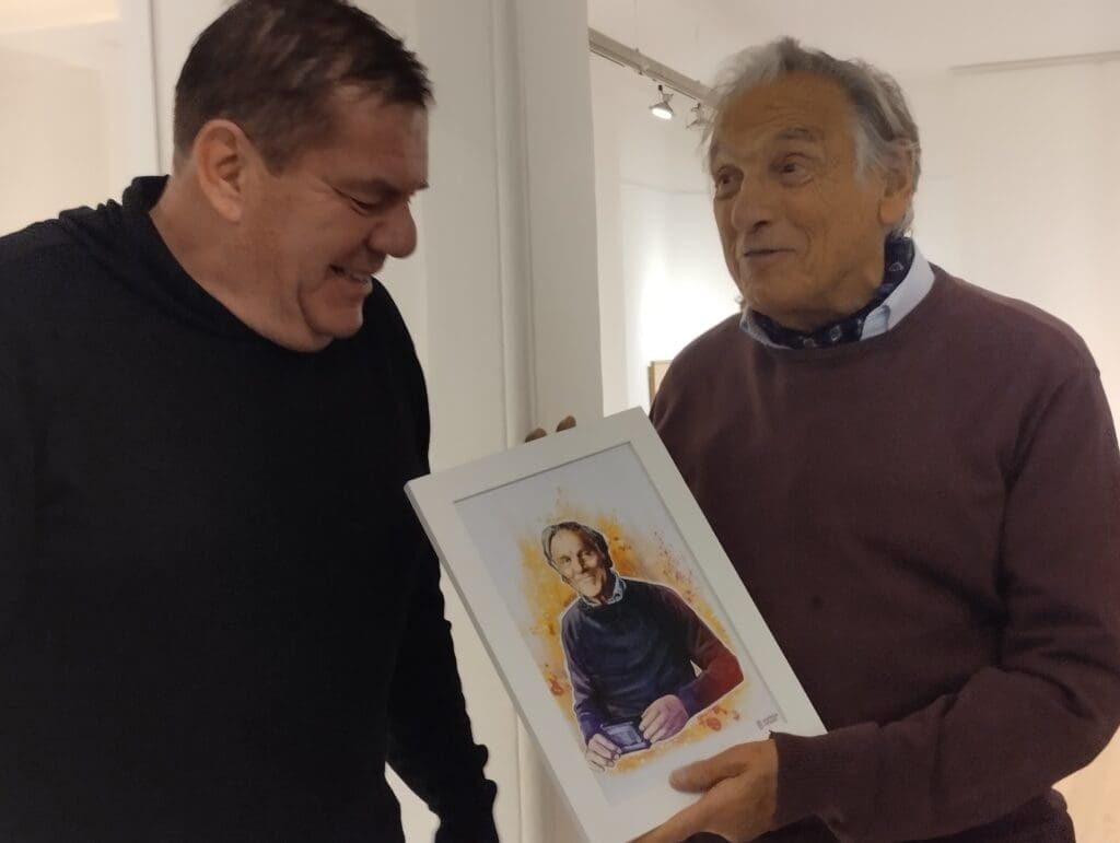 Emotivo reconocimiento al periodista Vicente "Cholo" Ciano en el Día del Periodista 1 IMG 20240607 181558