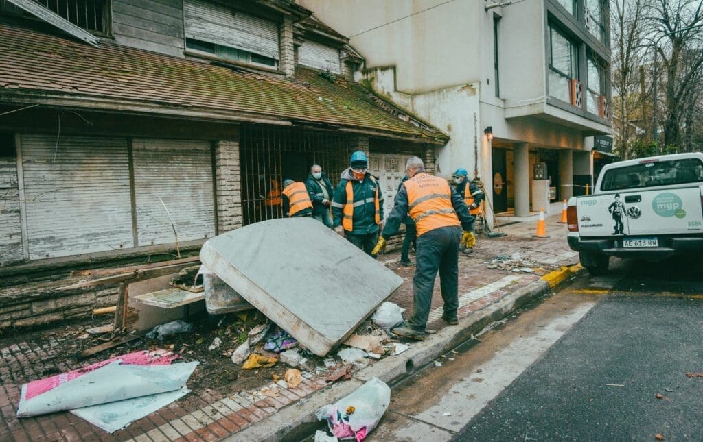 Propiedad usurpada en el centro de Mar del Plata: intervino la Municipalidad 1 usurpada mar del plata