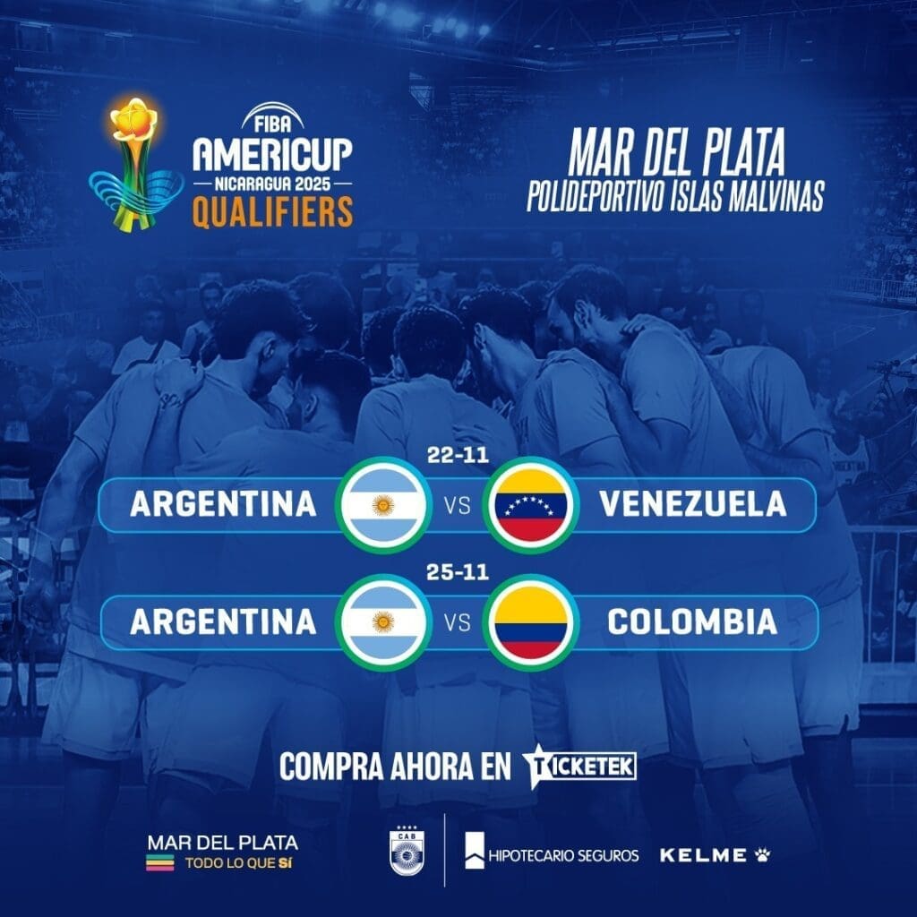 Selección Argentina de Básquet en Mar del Plata: entradas a la venta 1 IMG 20241113 WA0012