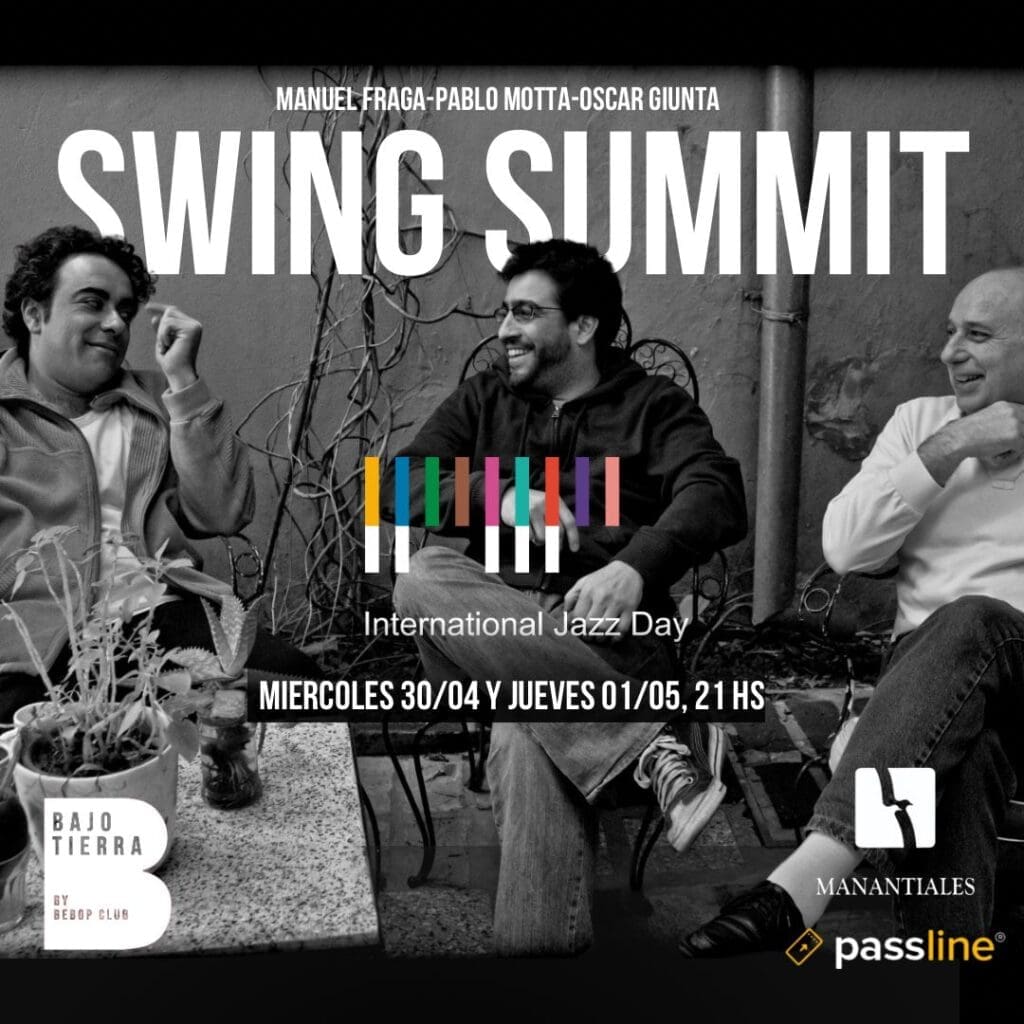 Jazz en MDQ: Bajo Tierra presenta "Swing Summit" 1 WhatsApp Image 2025 04 26 at 11.41.20 AM